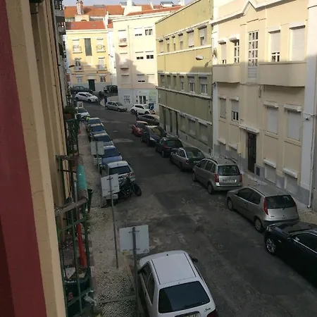 Whome Modern 1-bed With Ac & Private Terrace Lägenhet Lisboa